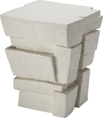 Jamie Young Co. Brick Fiber Glass Indoor/Outdoor Side Table