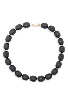 Kenneth Jay Lane Black Bead Necklace at Nordstrom Rack