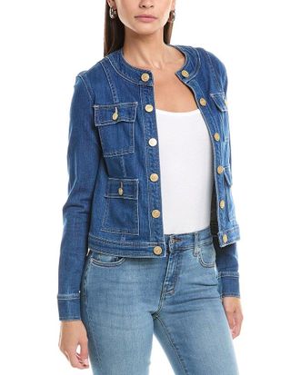 L'agence Lagence Yari Collarless Jacket
