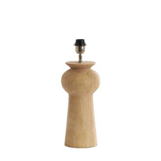 Light & Living L&aacute;mpara De Mesa - Baglio - Natural - Madera - - Light&living