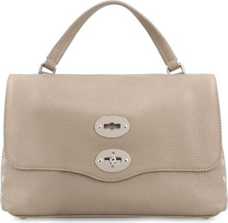 Zanellato Postina S - Dames - Handtassen - Beige - ONE Size - Leer - Tassen