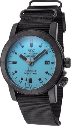 Glycine Mens 42mm Fabric Watch GL0491