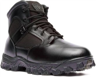 Rocky Mens Alpha Force Waterproof Boots In Black