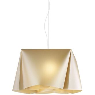 Linea Zero New Gold Suspensi&oacute;n En Metal Cromado Cm. 45x21h