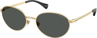 Ralph Lauren RA4148 900487 Womens Sunglasses Gold Size 55