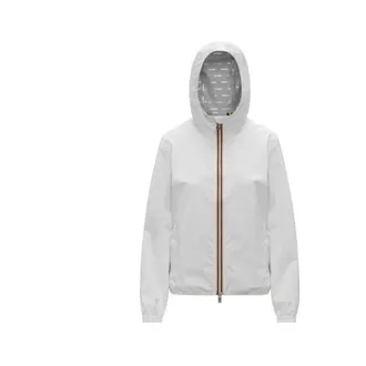 K-Way K-Way, Rain Proof Jackets, male, White, Size: XS LIL 2.0 Stretch Dot Jacket