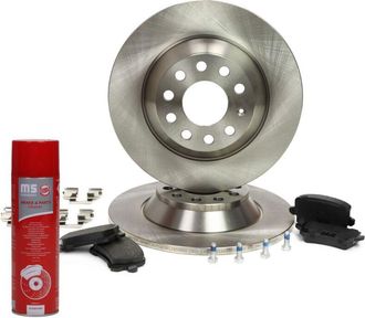 OEM Juego De Discos Y Pastillas De Freno Trasero Audi A6 (4f2, C6), A6 Avant (4f5, C6) 201201590