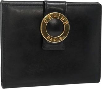 Celine Pre-owned Wallets, female, Black, Size: ONE SIZE Pre-owned Vintage Wallet