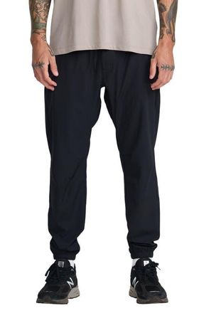 Rvca Yogger II Joggers in Black at Nordstrom, Size Xx-Large