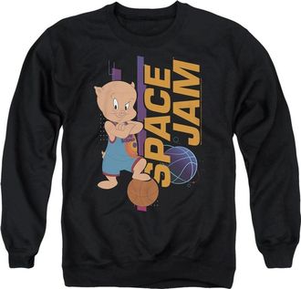 Gildan Space Jam 2 Porky Standing Adult Crewneck Sweatshirt