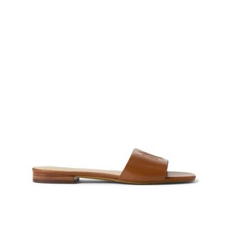 Ralph Lauren Sliders, female, Brown, Size: 10 US Everley Slide Sandal