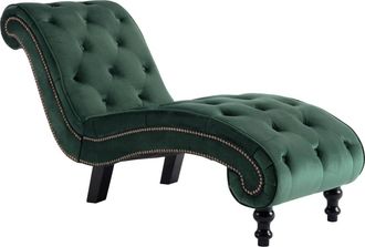 vidaXL Vidaxl - Div&aacute;n De Terciopelo Verde