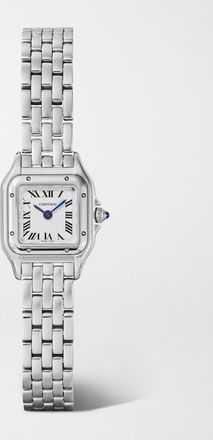 Cartier Orologio 25 Mm Mini In Acciaio Inossidabile Panth&egrave;re De Cartier - Grigio