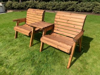 Charles Taylor Trading Grand Twin Set (Straight) in Brown