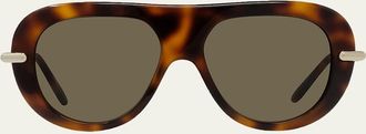 Loewe Slim 52mm Pilot Sunglasses