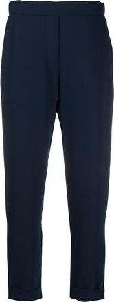 Parosh cropped slim-fit broek