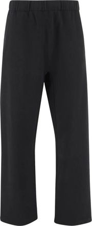 Jacquemus Sweatpants, male, Black, Size: XL Rond Carr&eacute; Sweatpants