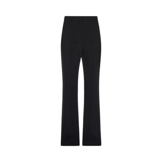 Max Mara Pantalones acampanados - Trousers - Mujer - Negro - M