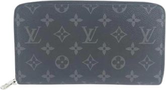 Louis Vuitton Pre-owned Canvas Portemonnee - unisex - Vintage Accessoires - Zwart - ONE Size - Vintage
