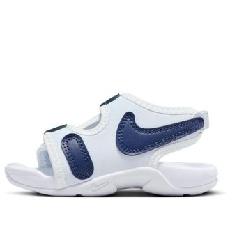 Nike (TD) Nike Sunray Adjust 6 Slides White Navy DR5709-003