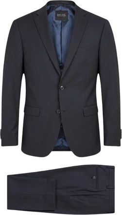 Digel Single Breasted Suit - Heren - Business pakken - Blauw - 2XL - Kostuums