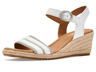 S&ouml;fft Inez Ii Womens Wedge Shoes White : 8.5 M (B), Leather