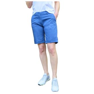 Mason's New York Chino Shorts - Dames - Korte Broeken - Blauw - S - Katoen - Korte Broeken