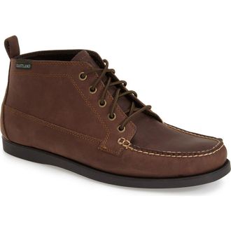 Eastland Seneca Moc Toe Boot in Bomber Brn at Nordstrom, Size 11.5