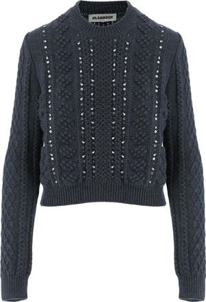 Jil Sander Mujer, Jerseys, Azul, Talla: L