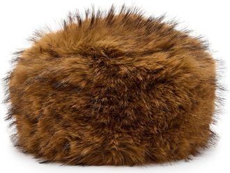 Lack of Color Lack OF Color Snuggle Faux fur Babushka hat - Brown - S/M