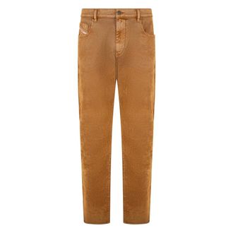 Diesel Slim-fit Jeans, male, Orange, Size: W38 Straight Jeans