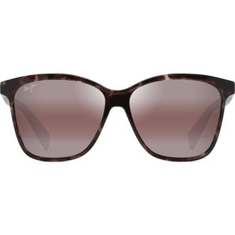 Maui Jim Liquid Sunshine 58mm PolarizedPlus2 Sunglasses in Red Tortoise at Nordstrom