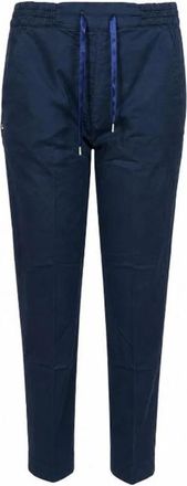Re-hash Francy Broek met Trekkoord Taille - Dames - Slim Fit Broeken - Blauw - W29 - Broeken