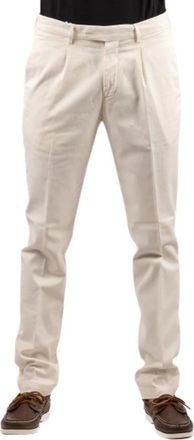 Hindustrie Posillipo Chino - Heren - Nette broeken - Wit - XL - Broeken