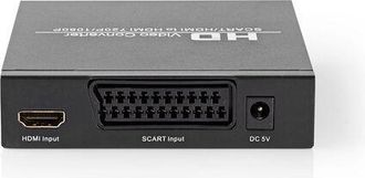 Nedis Conversor Scart A Hdmi | Unidireccional - Entrada Scart | Salida Hdmi Ne550715202