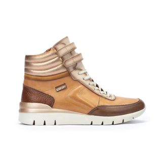 Pikolinos Hoge sneakers voor vrouwen - Dames - Sneakers - Bruin - 35 EU - Schoenen