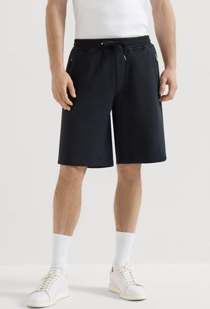 Brunello Cucinelli French terry Bermuda shorts in Black at Nordstrom, Size Xxx-Large Eu