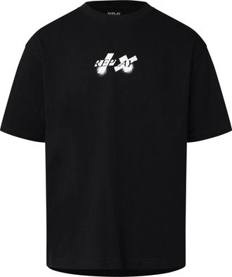 Replay Mens Replay x Martin Garrix T-Shirt in Black