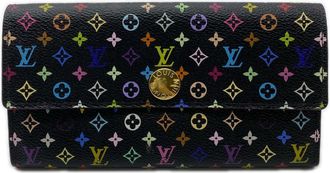 Louis Vuitton Monogram Multicolore Multi-Color Monogram Multicolore Long Wallet (Bi-Fold) (Pre-Owned)