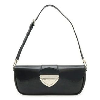 Louis Vuitton Pre-owned Shoulder Bags, female, Black, Size: ONE SIZE Pre-owned Leather Shoulder Bag