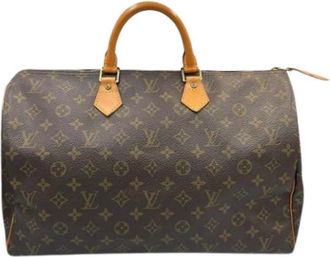 Louis Vuitton Pre-owned Handbags, female, Brown, Size: ONE SIZE Pre-owned Speedy 40 Boston Bag