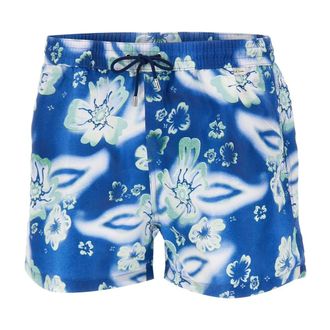 Paul Smith Heren, Badkleding, Blauw, Maat: L Poliester