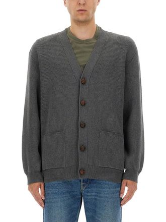 Golden Goose Logo Lapel Cardigan