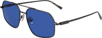 Ferragamo Blue Navigator Mens Sunglasses SF313S 016 58