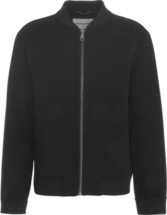 Amaranto Klassieke Bomberjack van Katoen - Heren - Bomber jackets - Zwart - XL - Katoen - Jassen