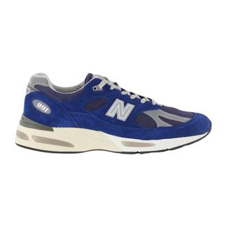 New Balance Made in UK 991v2 - male - New Balance - Running Shoes - Blue - 3 1/2 UK - Sport