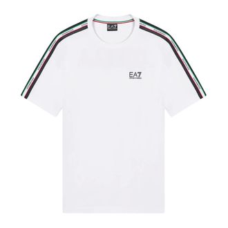 Emporio Armani T-Shirts, male, White, Size: XS Jersey T-Shirt