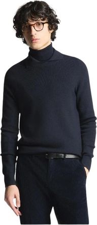 Fay Maglia a collo alto - - Knitwear - Uomo - Blu - XL