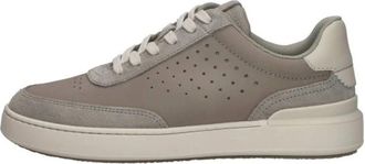 Clarks Courtlite 2 Run - Heren - Sneakers - Grijs - 41 1/2 EU - Su&egrave;de - Schoenen