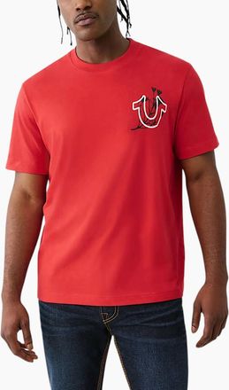 True Religion Mens True Religion109301 Mens T Shirts - Red - Size: 42